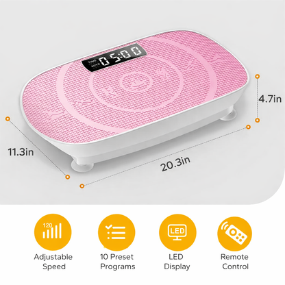 Vibration Exercising Plate Whole Body Workout