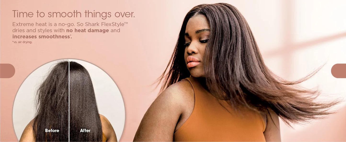Shark FlexStyle HD430 Negative Ion Hair Dryer & Air Styler Wrap