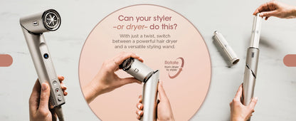 Shark FlexStyle HD430 Negative Ion Hair Dryer & Air Styler Wrap