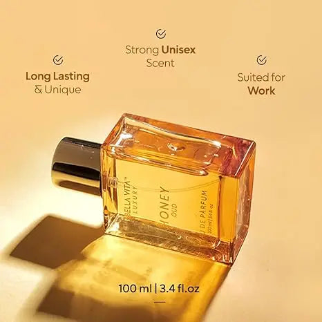 BellaVita Luxury Honey Oud Eau de Parfum  3.4 fl. oz.