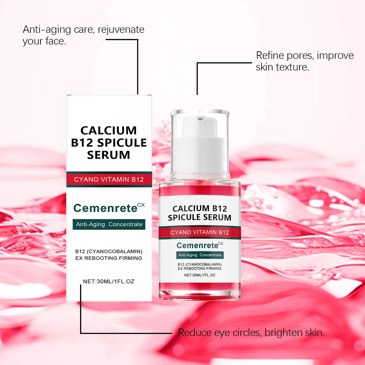 Calcium Skincare Set Anti-Aging