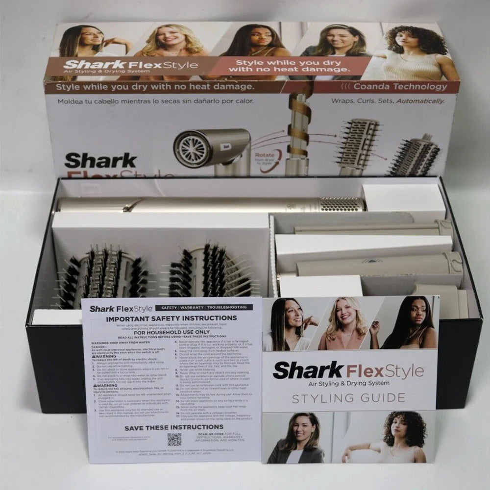 Shark FlexStyle HD430 Negative Ion Hair Dryer & Air Styler Wrap